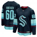 Camiseta Hockey Seattle Kraken Chris Driedger Primera Breakaway Azul