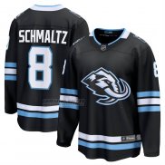 Camiseta Hockey Utah Mammoth Nick Schmaltz Primera Breakaway Negro