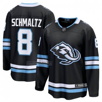 Camiseta Hockey Utah Mammoth Nick Schmaltz Primera Breakaway Negro