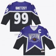 Camiseta Hockey All Star Game Wayne Gretzky 1994 Power Play Violeta