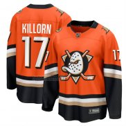 Camiseta Hockey Anaheim Ducks Alex Killorn Primera Breakaway Naranja
