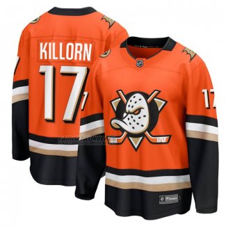Camiseta Hockey Anaheim Ducks Alex Killorn Primera Breakaway Naranja