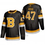 Camiseta Hockey Boston Bruins Torey Krug Alterno 2019-20 Negro