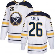 Camiseta Hockey Buffalo Sabres 26 Rasmus Dahlin Road Autentico Blanco