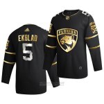 Camiseta Hockey Florida Panthers Aaron Ekblad Golden Edition Limited Autentico 2020-21 Negro Camiseta Hockey Florida Panthers Aaron Ekblad Golden Edition Limited Autentico 2020-21 Negro