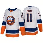 Camiseta Hockey Hombre New York Islanders 11 Shane Prince New Outfitted 2018 Blanco