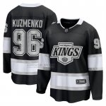 Camiseta Hockey Los Angeles Kings Andrei Kuzmenko Primera Breakaway Negro