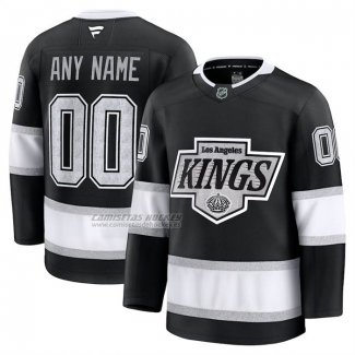 Camiseta Hockey Los Angeles Kings Primera Premium Personalizada Negro