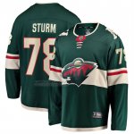 Camiseta Hockey Minnesota Wild Nico Sturm Primera Breakaway Verde