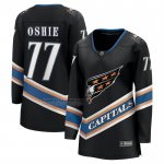 Camiseta Hockey Mujer Washington Capitals TJ Oshie 50th Aniversario Breakaway Negro