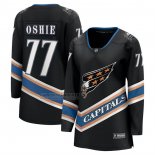 Camiseta Hockey Mujer Washington Capitals TJ Oshie 50th Aniversario Breakaway Negro