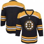 Camiseta Hockey Nino Boston Bruins Primera Replica Blank Negro