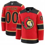Camiseta Hockey Ottawa Senators Alterno Premium Personalizada Rojo