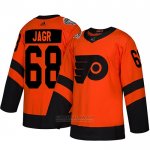 Camiseta Hockey Philadelphia Flyers 68 Jaromir Jagr Autentico 2019 Stadium Series Naranja Camiseta Hockey Philadelphia Flyers 68 Jaromir Jagr Autentico 2019 Stadium Series Naranja