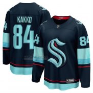 Camiseta Hockey Seattle Kraken Kaapo Kakko Primera Breakaway Azul
