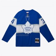 Camiseta Hockey Toronto Maple Leafs Auston Matthews 2017 Power Play Azul