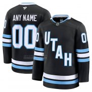 Camiseta Hockey Utah Hockey Club Primera Premium Personalizada Negro