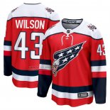 Camiseta Hockey Washington Capitals Tom Wilson Alterno Breakaway Rojo