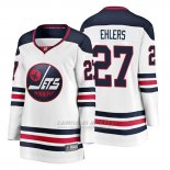 Camiseta Mujer Winnipeg Jets Nikolaj Ehlers Heritage Fanatics Breakaway