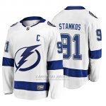 Camiseta Tampa Bay Lightning Steven Stamkos 2019 Away Breakaway Blanco