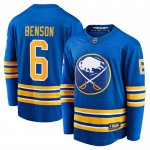Camiseta Hockey Buffalo Sabres Zach Benson Primera Breakaway Azul