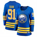 Camiseta Hockey Mujer Buffalo Sabres Josh Doan Primera Breakaway Azul