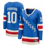 Camiseta Hockey Mujer New York Rangers Artemi Panarin Centennial Breakaway Azul