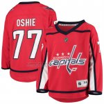 Camiseta Hockey Nino Washington Capitals TJ Oshie Primera Replica Rojo