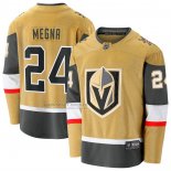 Camiseta Hockey Vegas Golden Knights Jaycob Megna Primera Breakaway Amarillo