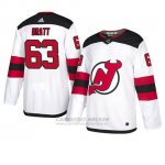 Camiseta New Jersey Devils Jesper Bratt Autentico Away Blanco