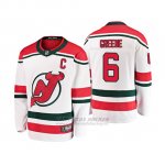 Camiseta Nino New Jersey Devils Andy Greene Alternato Breakaway Blanco